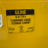 ULINE 22 Gallon Flammable Liquid Storage Cabinet image 0